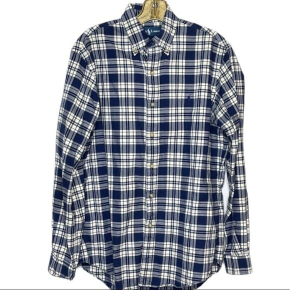 Ralph Lauren Polo Dress Shirt‎ Navy - Picture 1 of 8